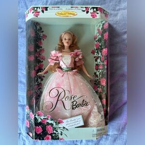 1999 Rose Barbie in box